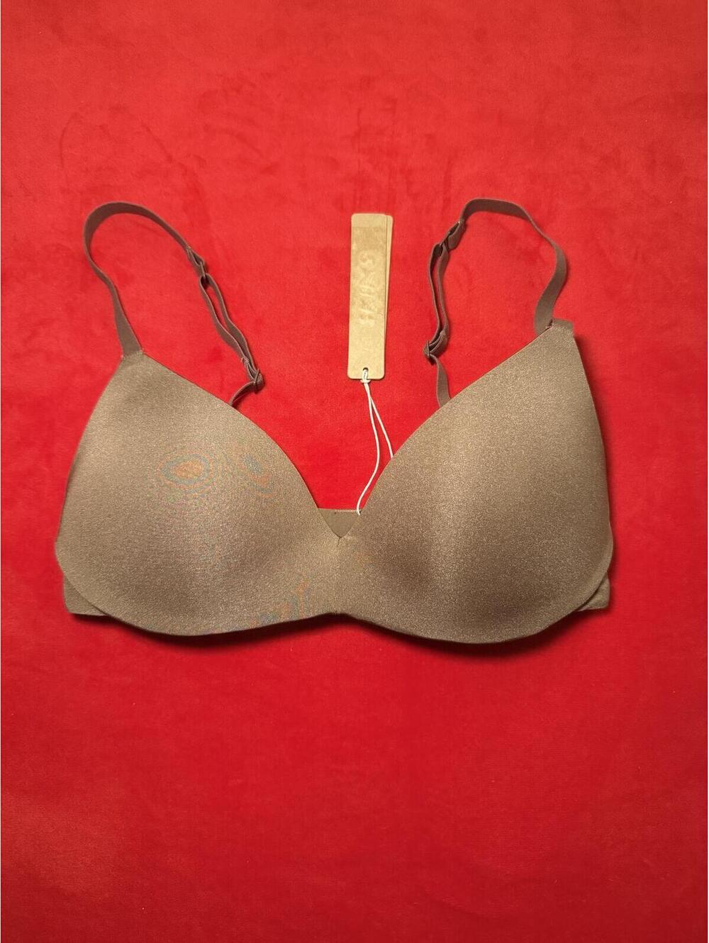 SKIMS Taupe Smooth T-Shirt Bra